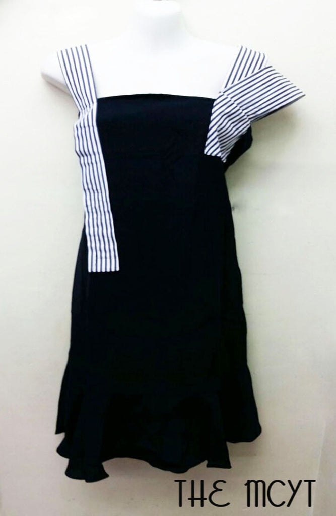THE MCYT - Arya Stripped Strap Dress