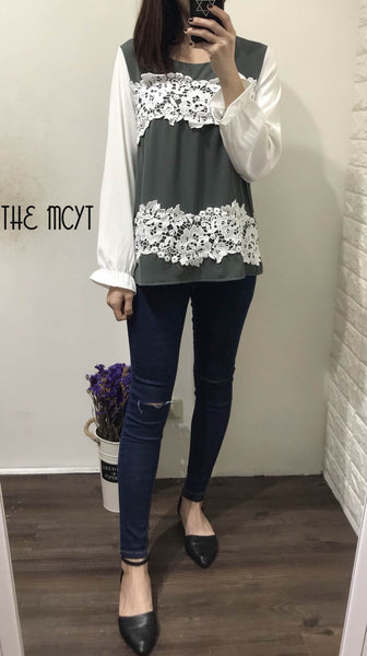 THE MCYT - Sher Lace Blouse