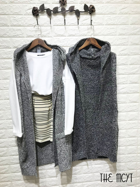 THE MCYT - Alicia Knitted Long Vest