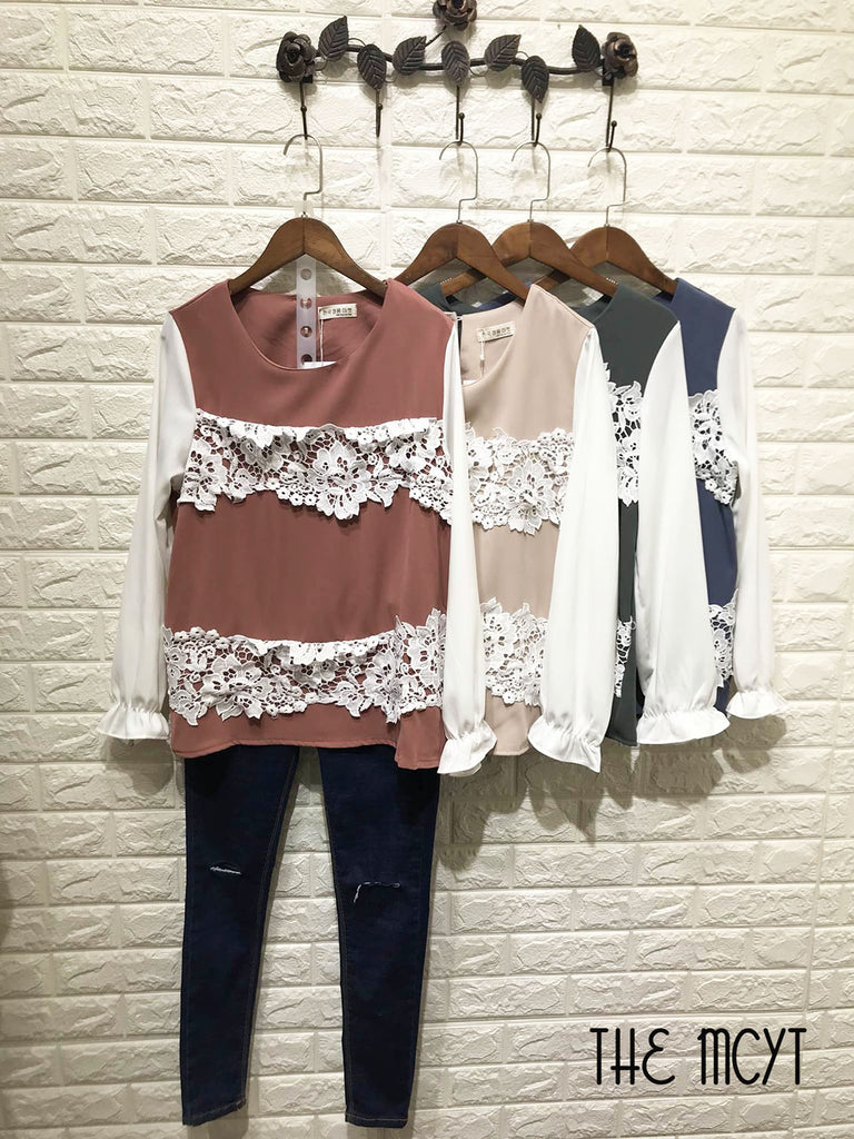 THE MCYT - Sher Lace Blouse